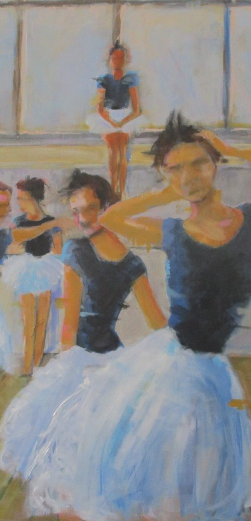 Ballet school 80x70 cm by Rosalind Roberts