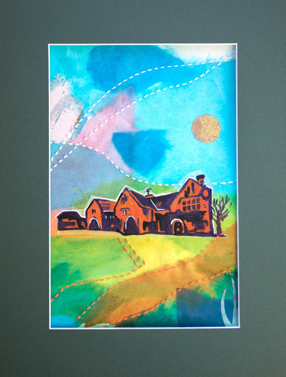 Quiet And Calm - Landscape 6 By Ariadna De Raadt, 12 X 16, Artwork For Sale On Artfinder