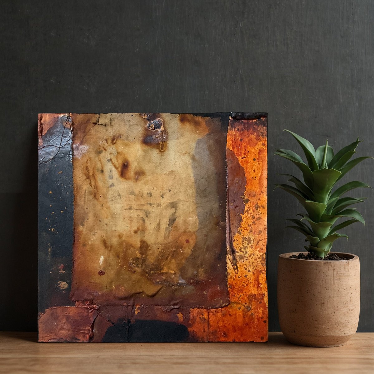 Expressive Painting , Beautiful Transitions 2 By Kathy Morton Stanion, 8 X 8, Artwork For Sale On Artfinder