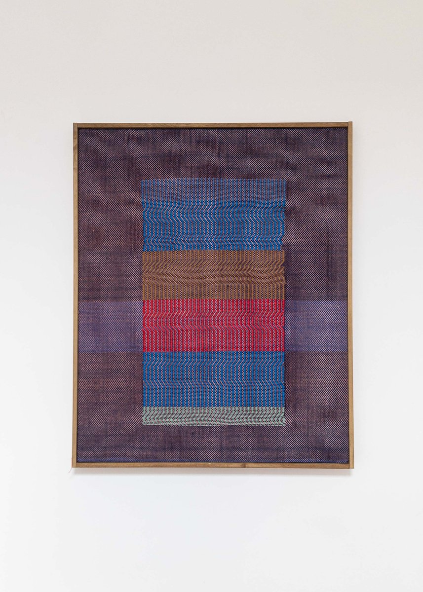 Geometric Abstract Relief By Susanna Costantini, 26 X 33", Bandiera N° 18, Original Artwork