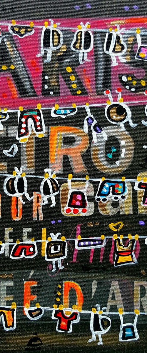 Urban Paris Laundry Televisions by Maria Luisa  Azzini
