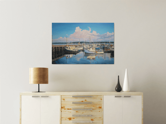 A Harbour Holds the Sky