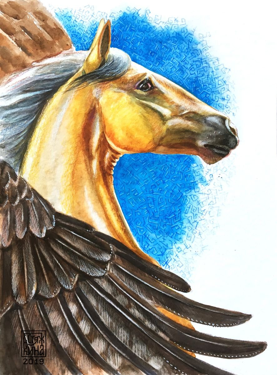 Pegasus by Ekaterina Styazhkina