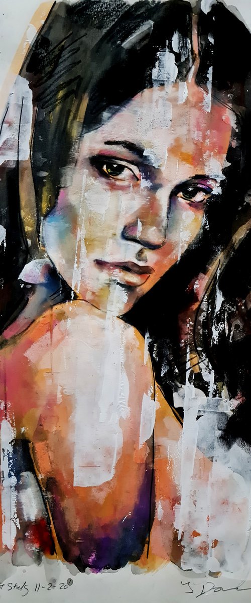 portrait study 11-2-20 by Thomas Donaldson