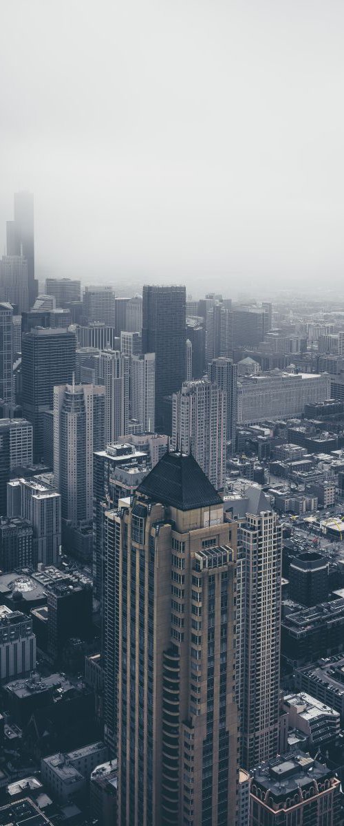 Foggy Chicago by Hassan Raza