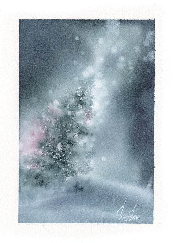 December - Christmas Tree Painting