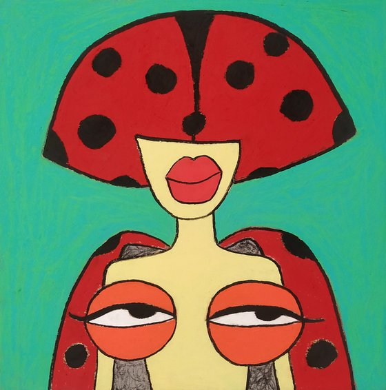 My tits dream to be a ladybug