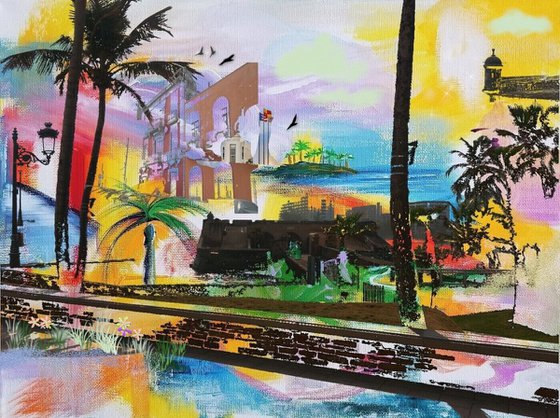 Puerto Rico, Old San Juan Collage