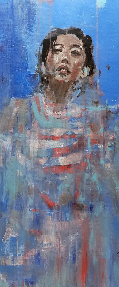 blue nostalgia by Oscar Alvarez Pardo