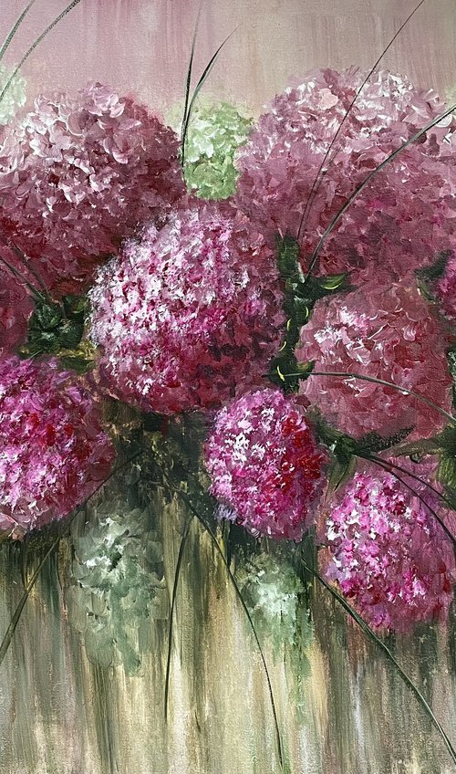 Hydrangea abstract by Tanja Frost