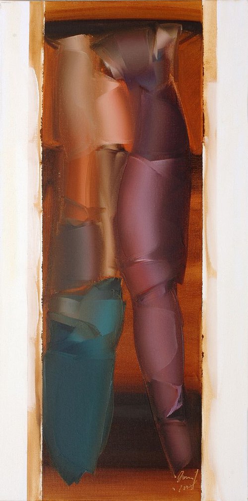 "The Pillars of Heaven I", 40x80 by Divna Jelenkovic