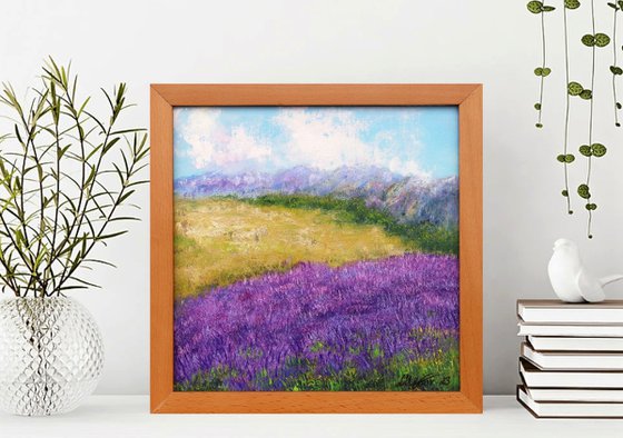 Lavender landscape