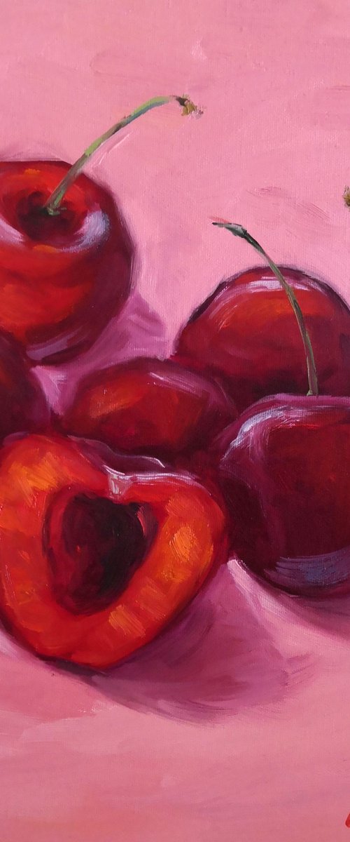 Cherries by Jane Lantsman