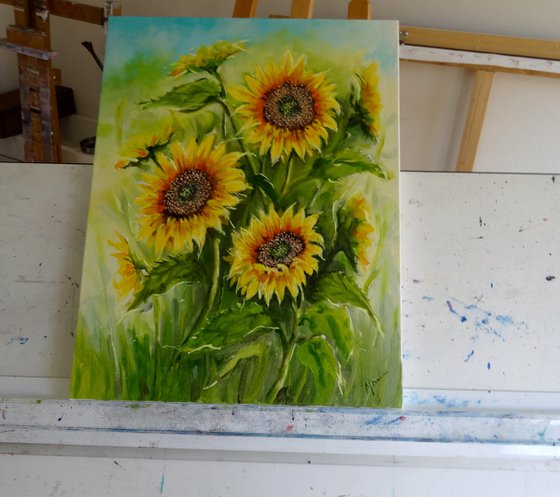 A Sunflower Day