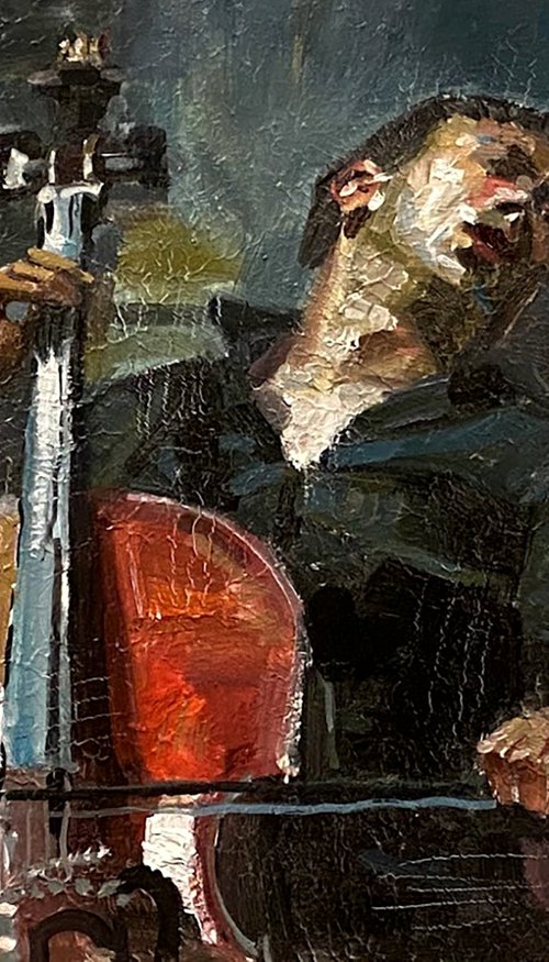 Cellist by Paul Cheng