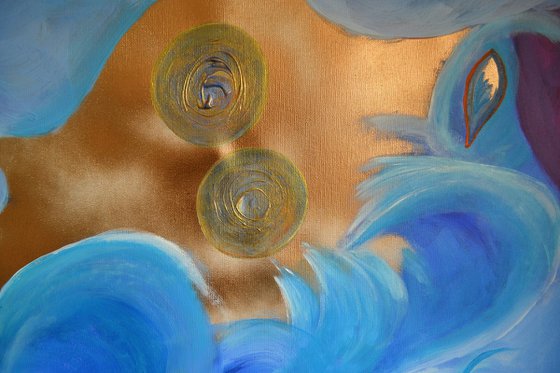 Big dancing party on the beach