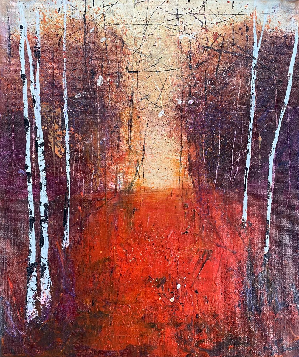 Seasons - Autumn Woodland by Teresa Tanner