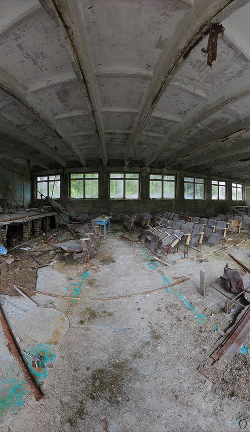 #59. Pripyat School Act Hall 1 - Original size by Stanislav Vederskyi