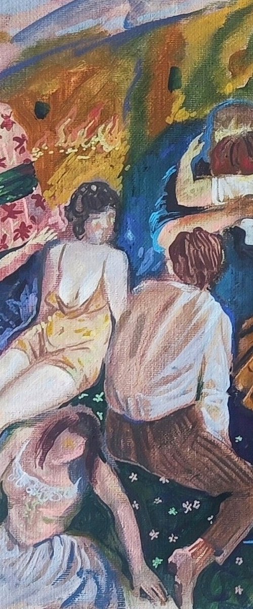 Summer postcard by Maria Egorova