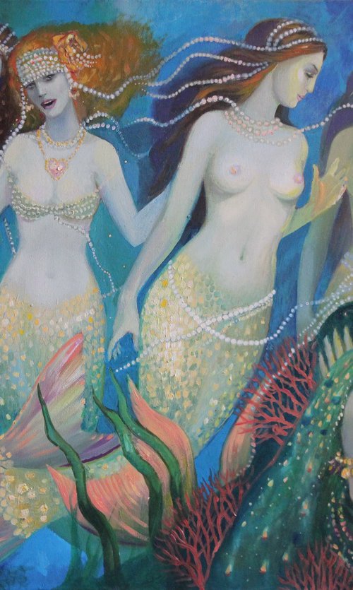 the 5 Mermaids by Fosco Culto