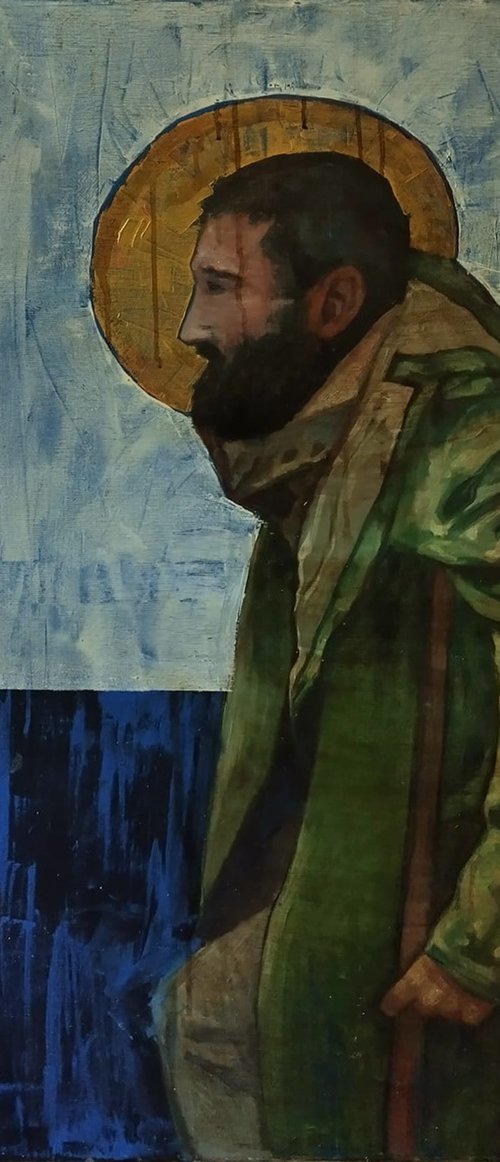 The Pilgrim by Cosmin Tudor Sîrbulescu