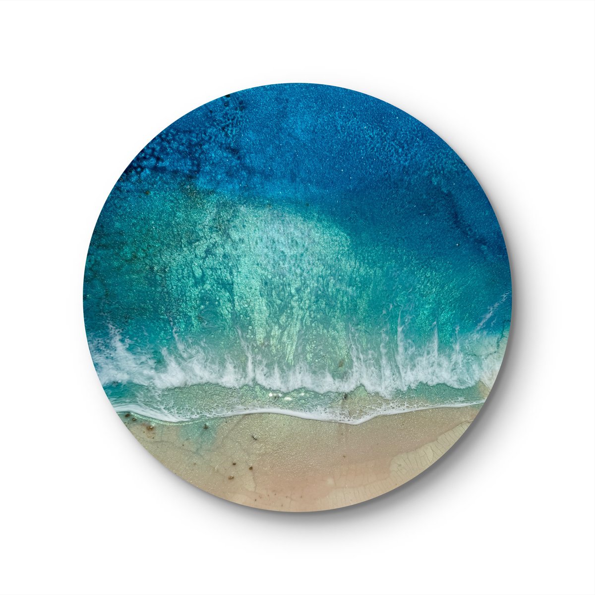 Calm Tides By Ana Hefco, 16 X 16, Artwork For Sale On Artfinder