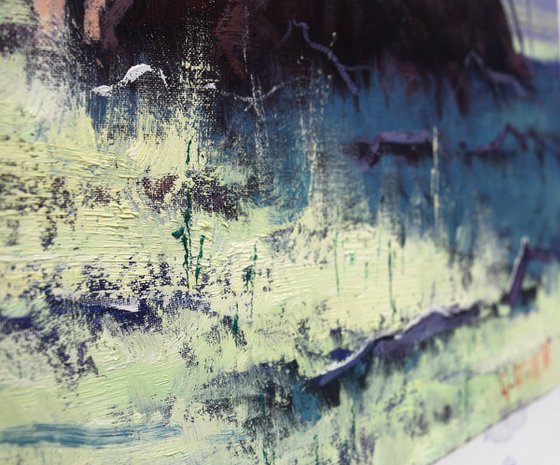 Gum Trees In morning Light