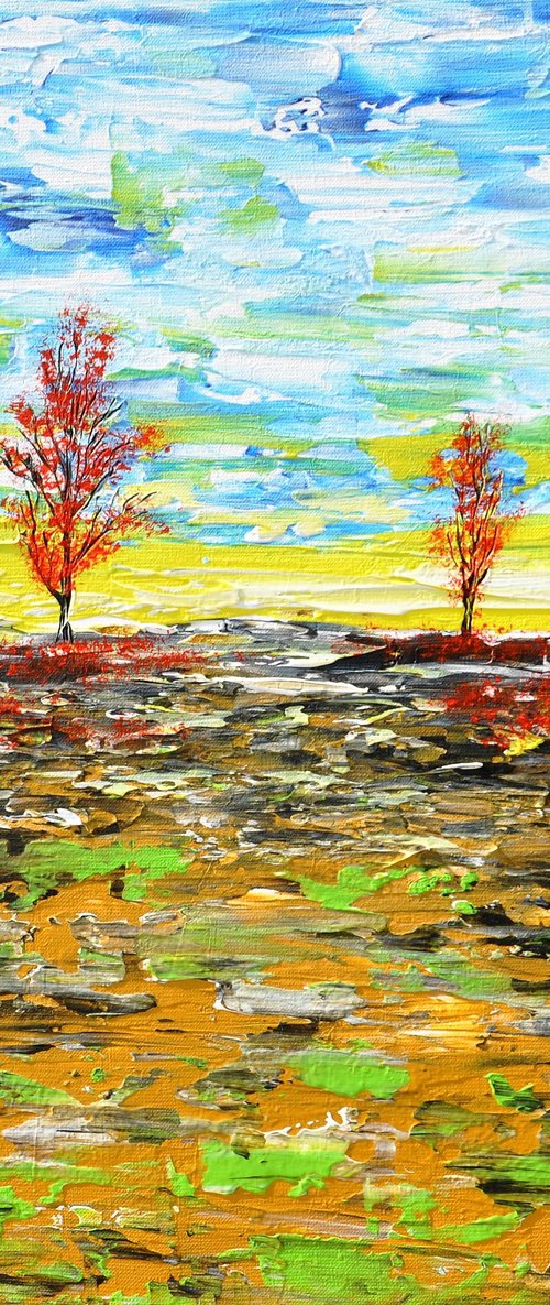 Autumn Landscape by Daniel Urbaník