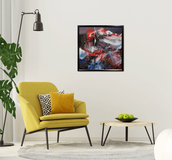 Large fantastic mindscape beautiful colors unique style by master KLOSKA 2021