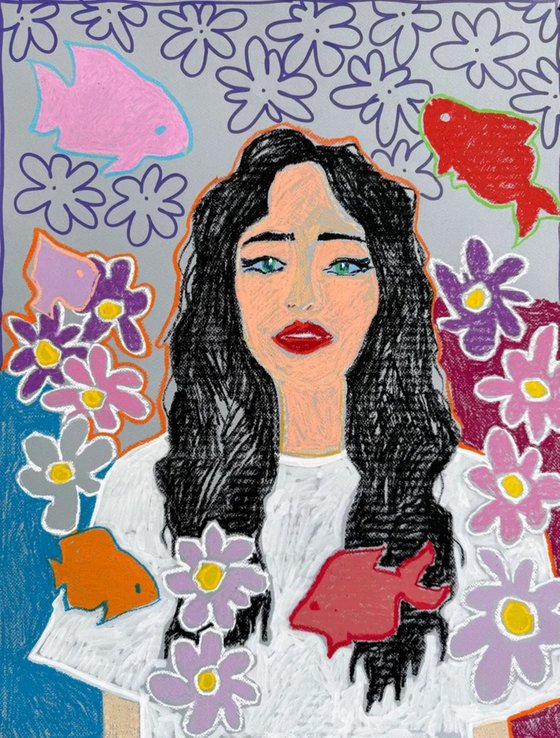 She Dreams in Color and Water