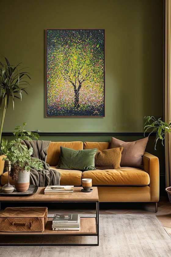 Tree of Light - framed
