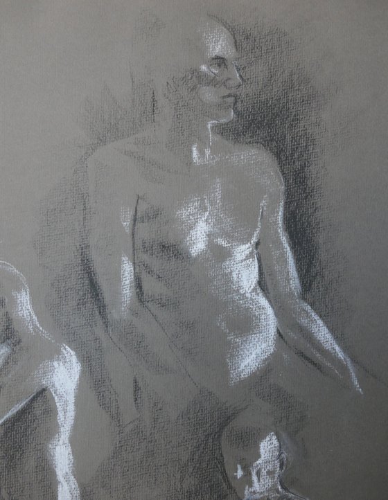 male nude 3 poses