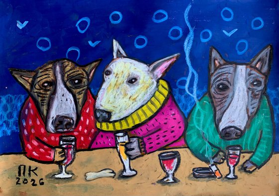 Drinking dogs #7