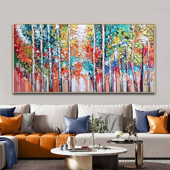 Birches Tapestry