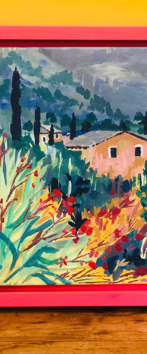 Amongst the Cypress and Oleander's, Mallorca by Annie Meier