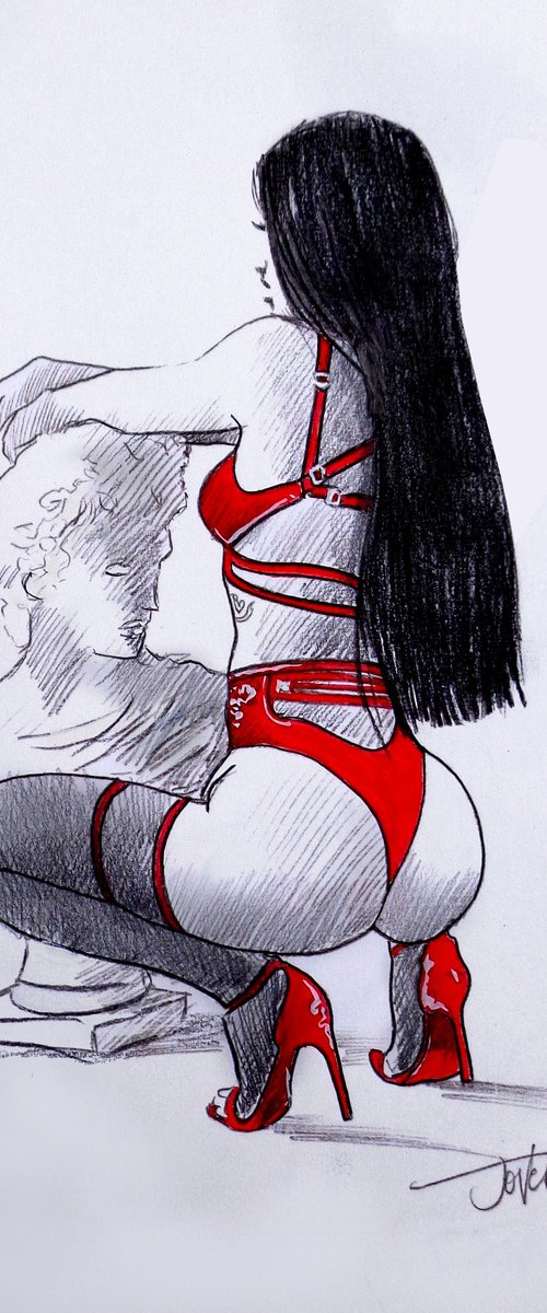 The Embrace by Loui Jover