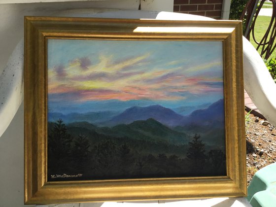 VIEW NEAR WAYNESVILLE NC by K. McDermott