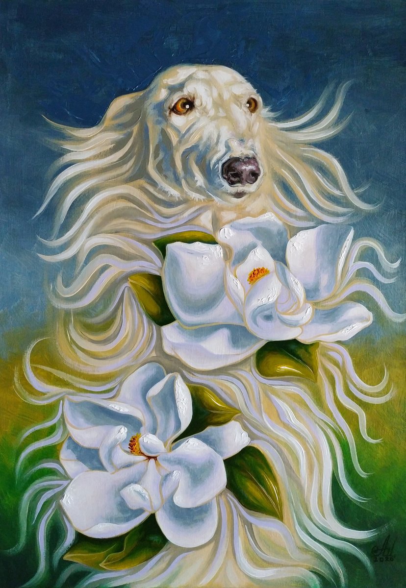 Loyalty In Bloom By Anna Shabalova, 14 X 20, Artwork For Sale On Artfinder