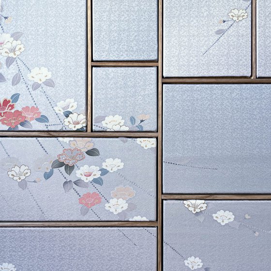 Camellia ~Serendipity~ (Kimono upcycled)