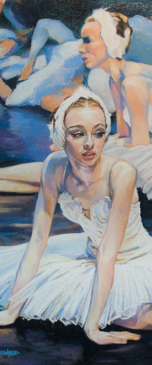Ballet II Swans Rehearsal by Andre Leonard