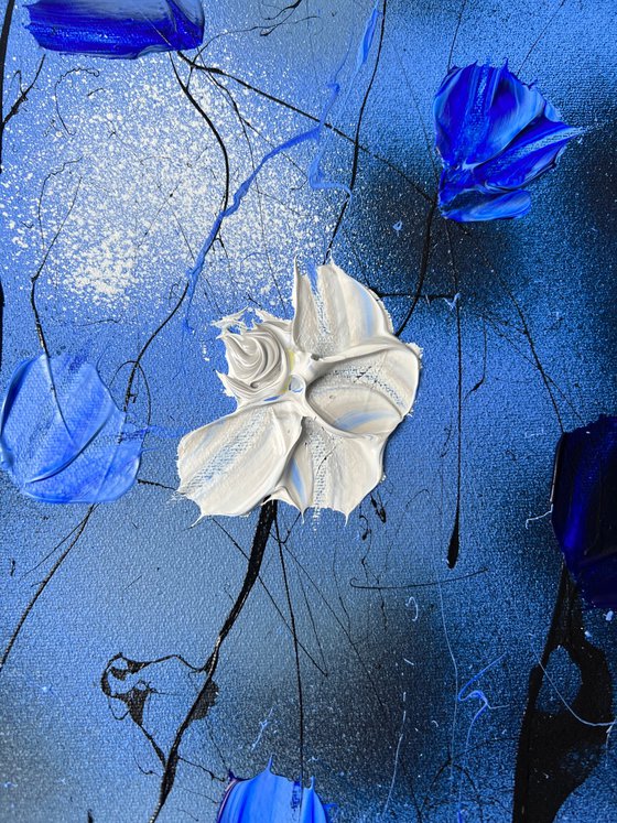 "Sapphire Blooms”