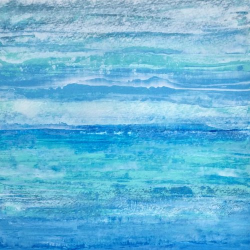 Abstract Horizons (Seascape Series) by Jane Efroni
