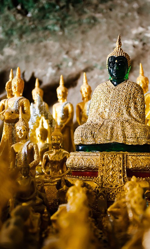 Pac Ou Cave Temple, Luang Prabang, Laos by Tom Hanslien