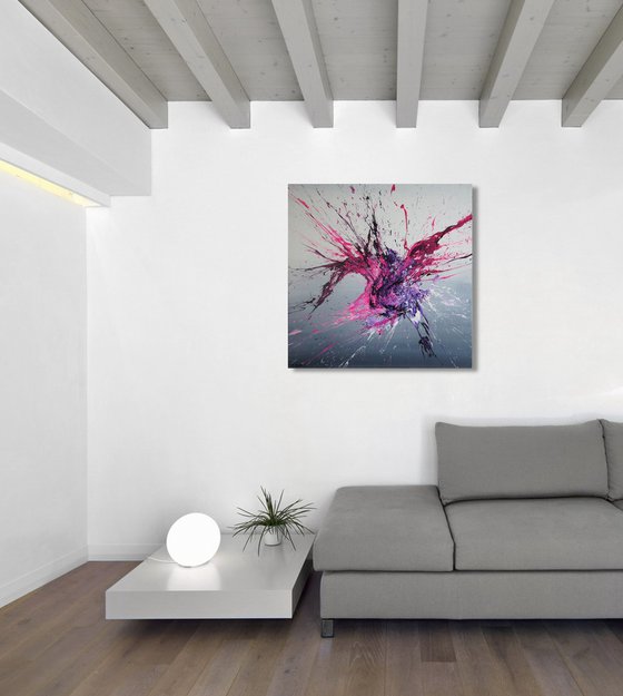 Emotional Release XIII (Spirits Of Skies 064126) - 80 x 80 cm - XL (32 x 32 inches)