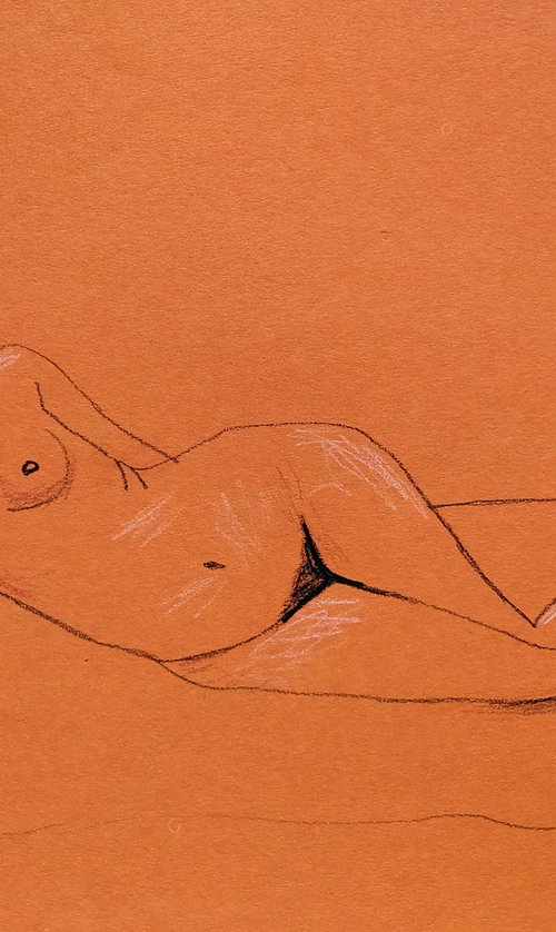 Study nude by Ann Zhuleva