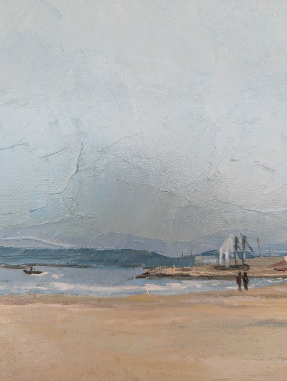 Winter Sun at Salou Beach