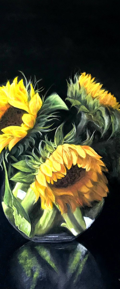 SUNFLOWERS by Semire Akyazı