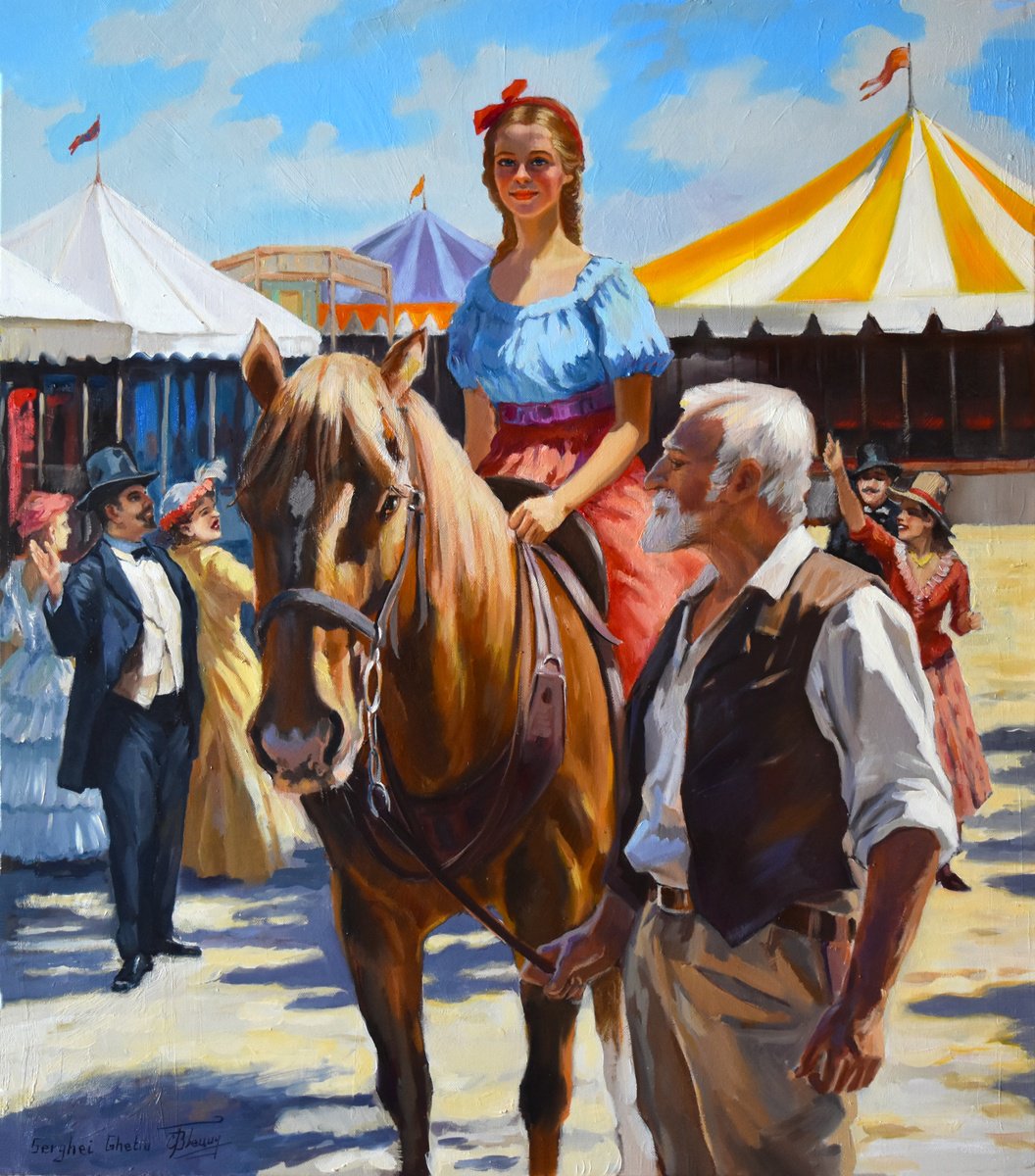 In the circus town by Serghei Ghetiu