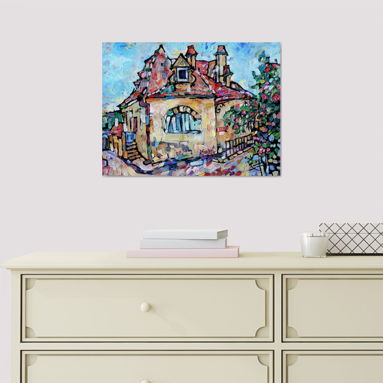 “The Street and the Rose Bush”