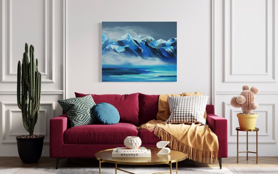 A large landscape "Moonlight"